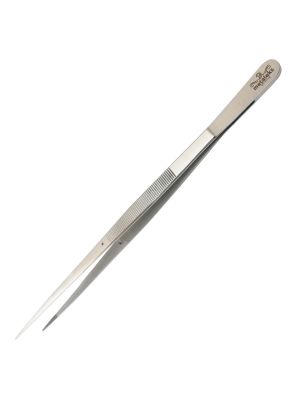 Metaleks STR SLIM 30cm / 12-Inch Kitchen EXTRA-LONG Tweezer Tong Stainless Steel. Matt Finish. Best for Master CHEF Cooking And BBQ, Plating, Multipurpose-Using.