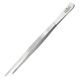 Metaleks STR 30cm / 12-Inch Kitchen EXTRA-LONG Tweezer Tong Stainless Steel. Matt Finish. Best for Master CHEF Cooking And BBQ, Plating, Multipurpose-Using.
