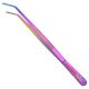 Metaleks CVD 25.4cm / 10-Inch Kitchen EXTRA-LONG Tweezer Tong Stainless Steel. Multi Titanium Coated Finish. Best for Master CHEF Cooking And BBQ, Plating, Multipurpose-Using.