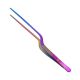 Metaleks CVD 30cm / 12-Inch Kitchen EXTRA-LONG Tweezer Tong Stainless Steel. Multi Titanium Coated Finish. Best for Master CHEF Cooking And BBQ, Plating, Multipurpose-Using.